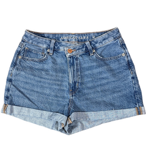 American Eagle Outfitters Blue Highest Rise MOM Jean Shorts SKU1308
